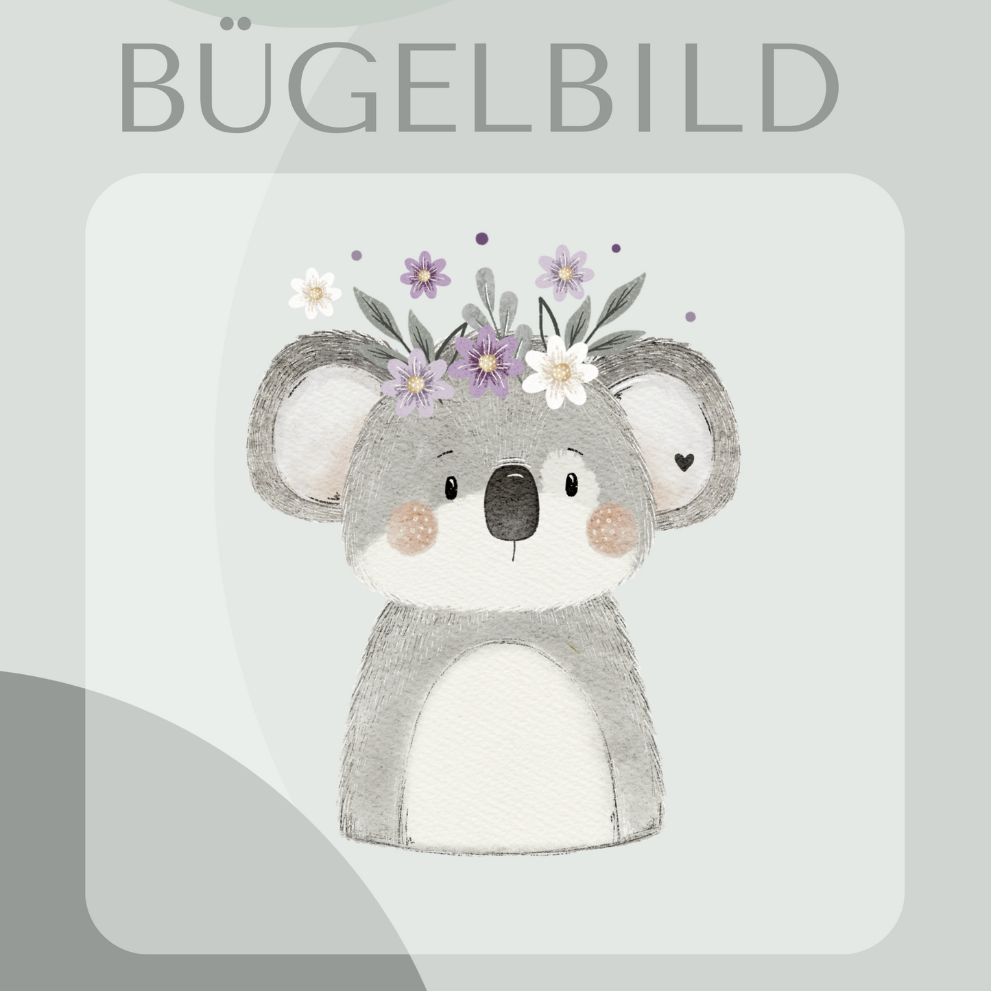 Bügelbild Koala