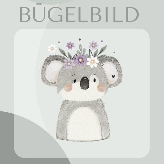 Bügelbild Koala