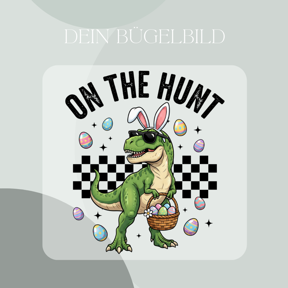 On the hunt - Bügelbild Eigenproduktion