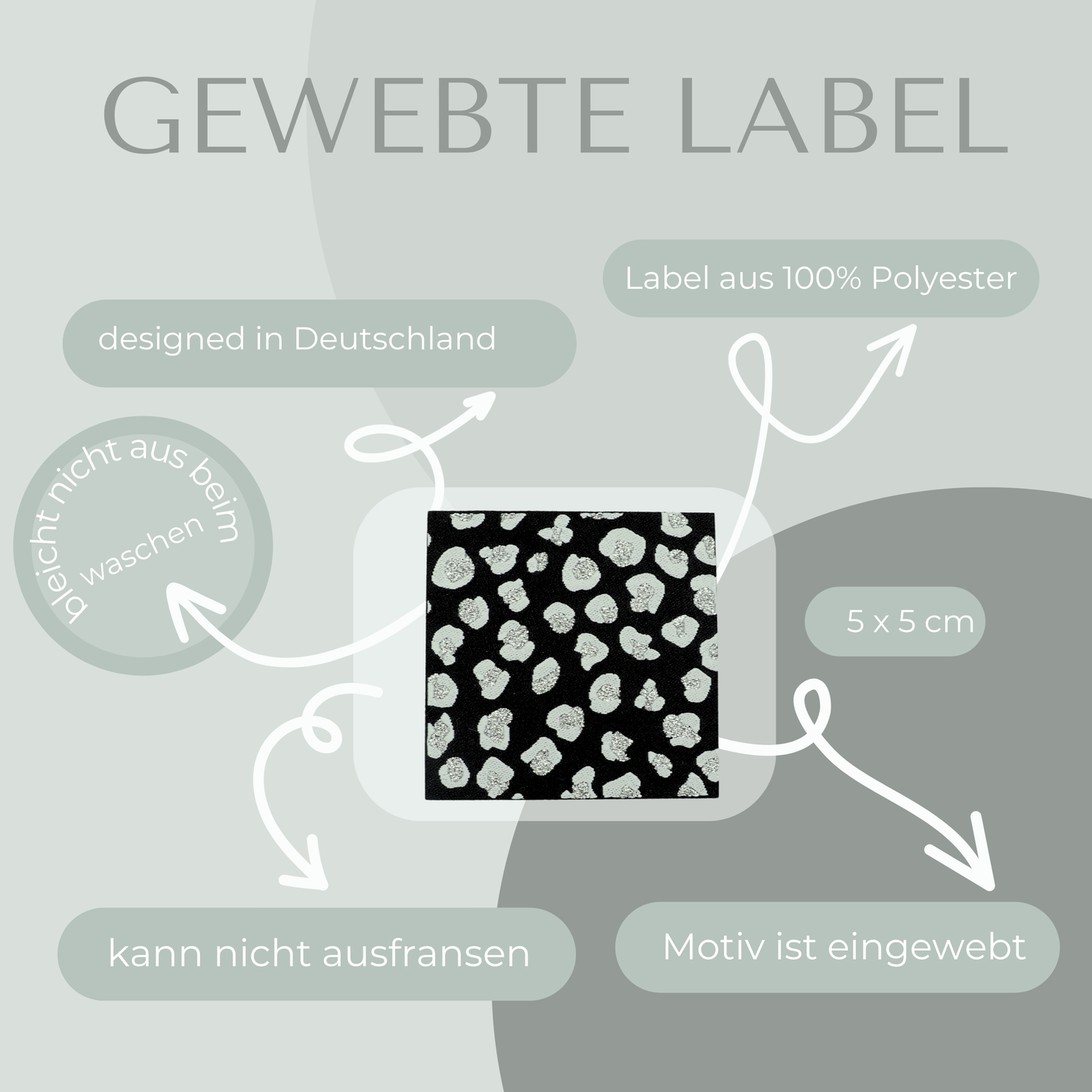 Leo Schwarz Silber gewebt Eigenproduktion