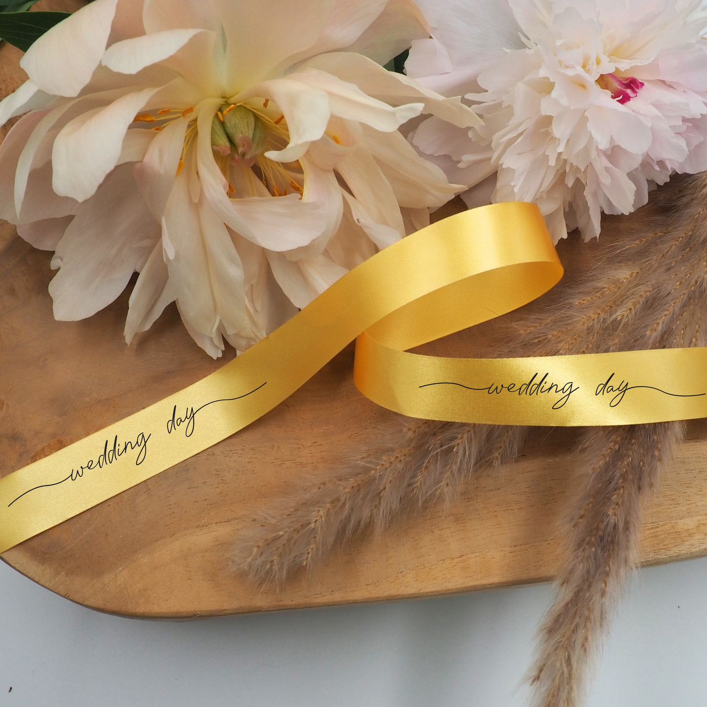 Personalisierte Satin-Band Eigenproduktion