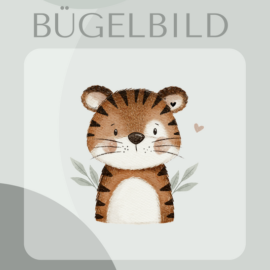 Bügelbild Tiger