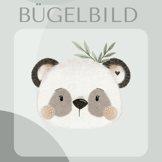 Bügelbild Panda