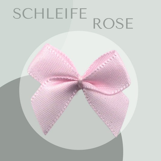 5 Schleifen klein rose