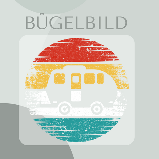 Bügelbild Camper Used