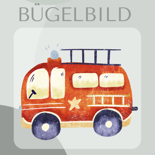 Bügelbild Feuerwehrauto