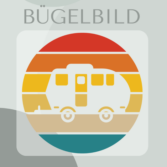  Camper- Streifen - Bügelbild