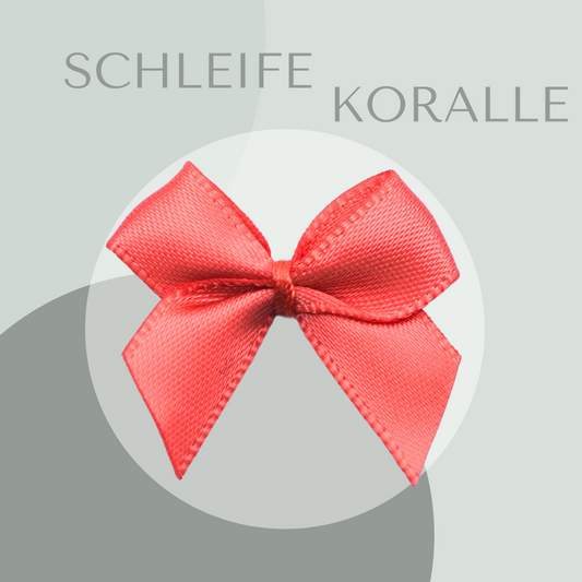 5 Schleifen klein Koralle