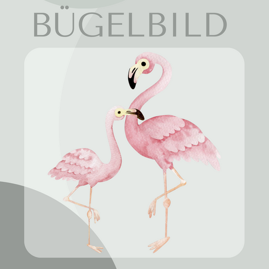 Bügelbild Flamingo