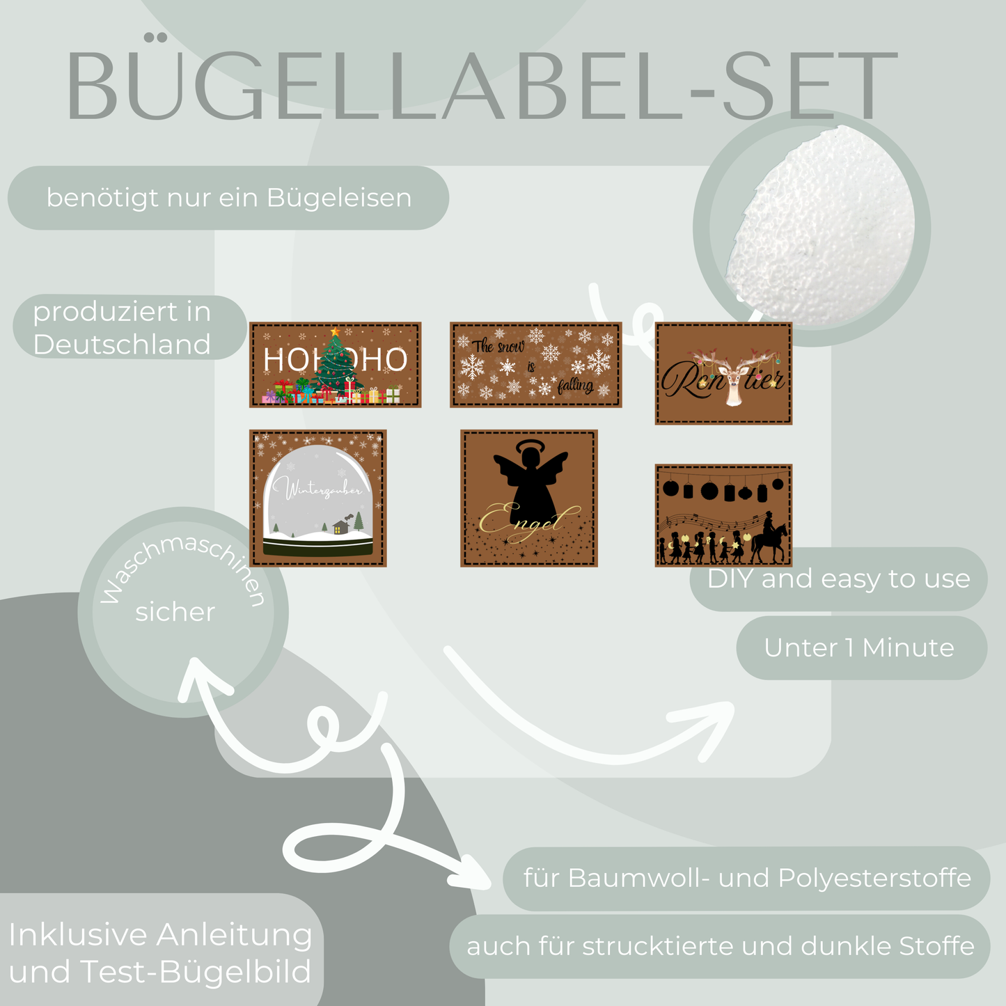 Winter-Label Set IV Eigenproduktion