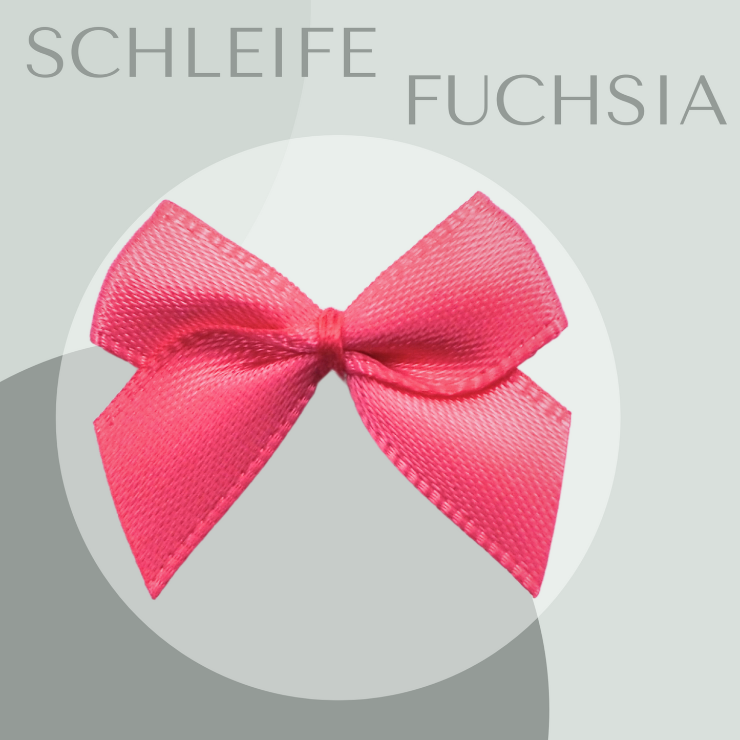 5 Schleifen klein fuchsia