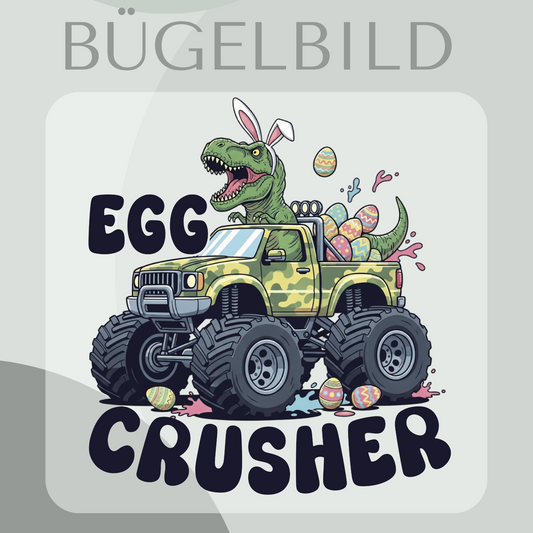 Bügelbild Egg crusher