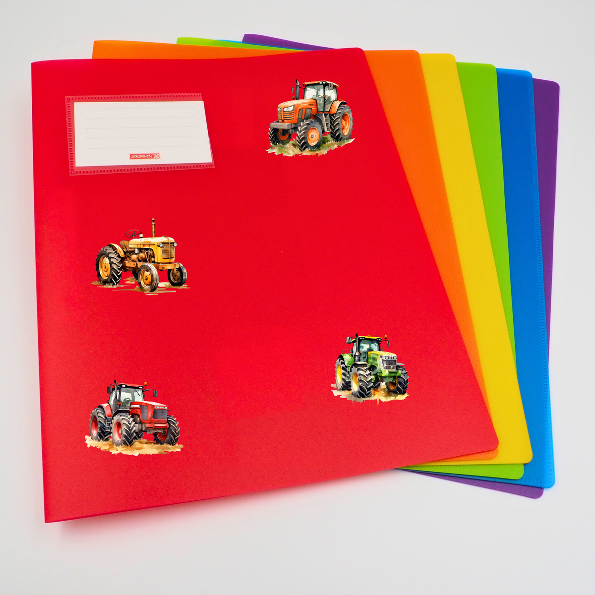 Traktor Rub-On Sticker Set