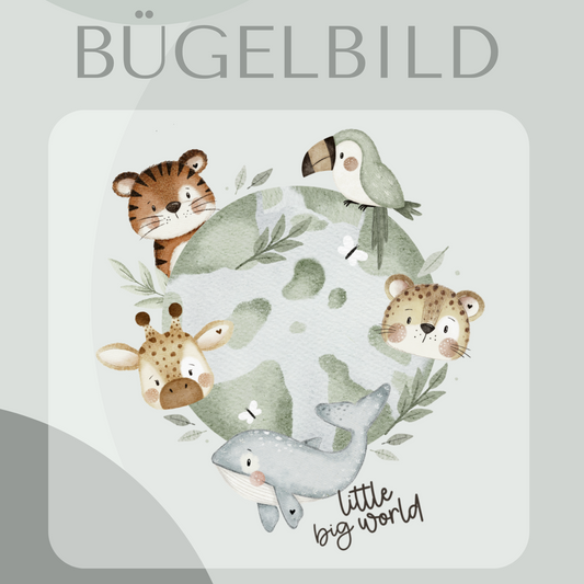 Bügelbild Tierwelt
