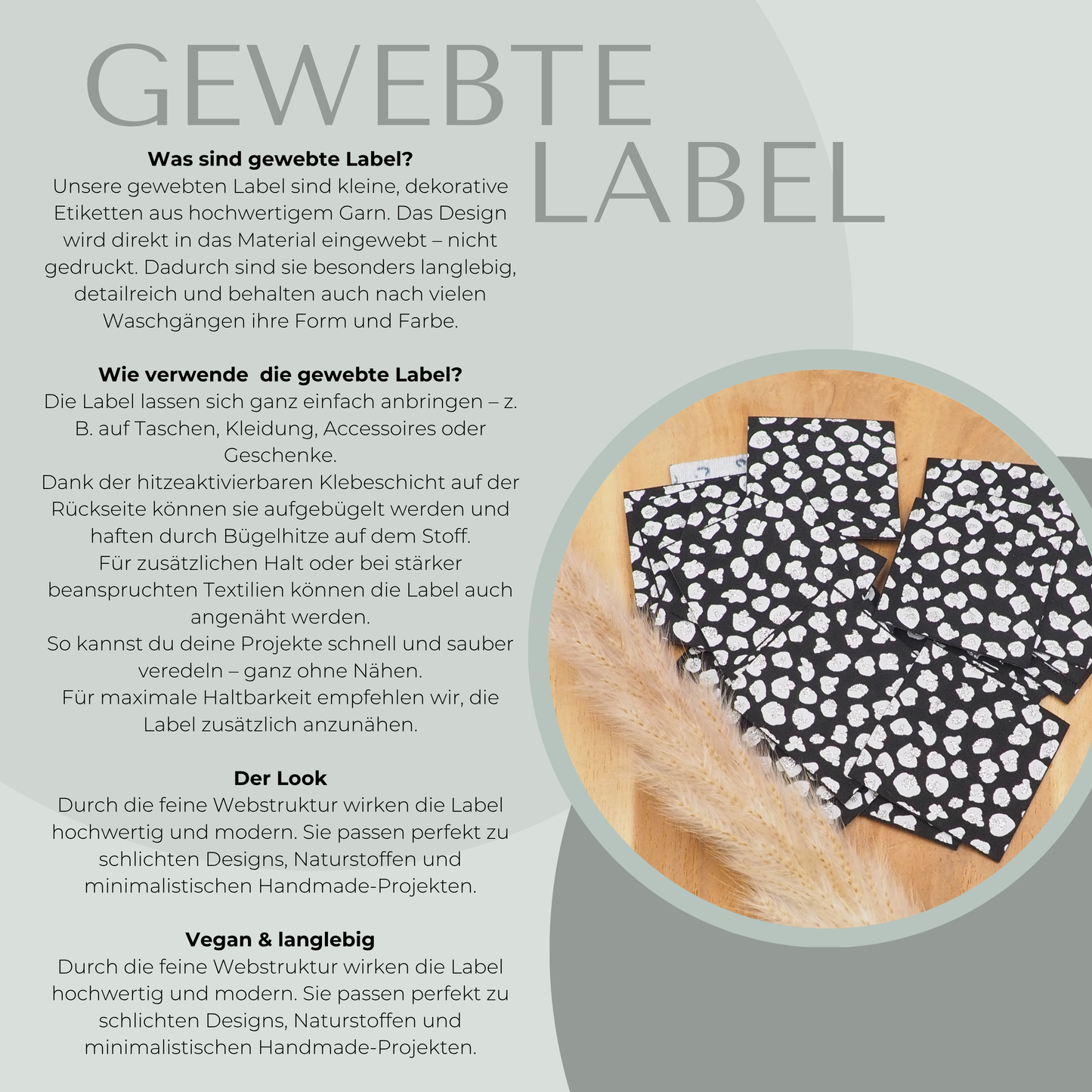 Leo Schwarz Silber gewebt Eigenproduktion