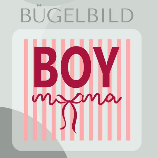 Boy Mama Bügelbild