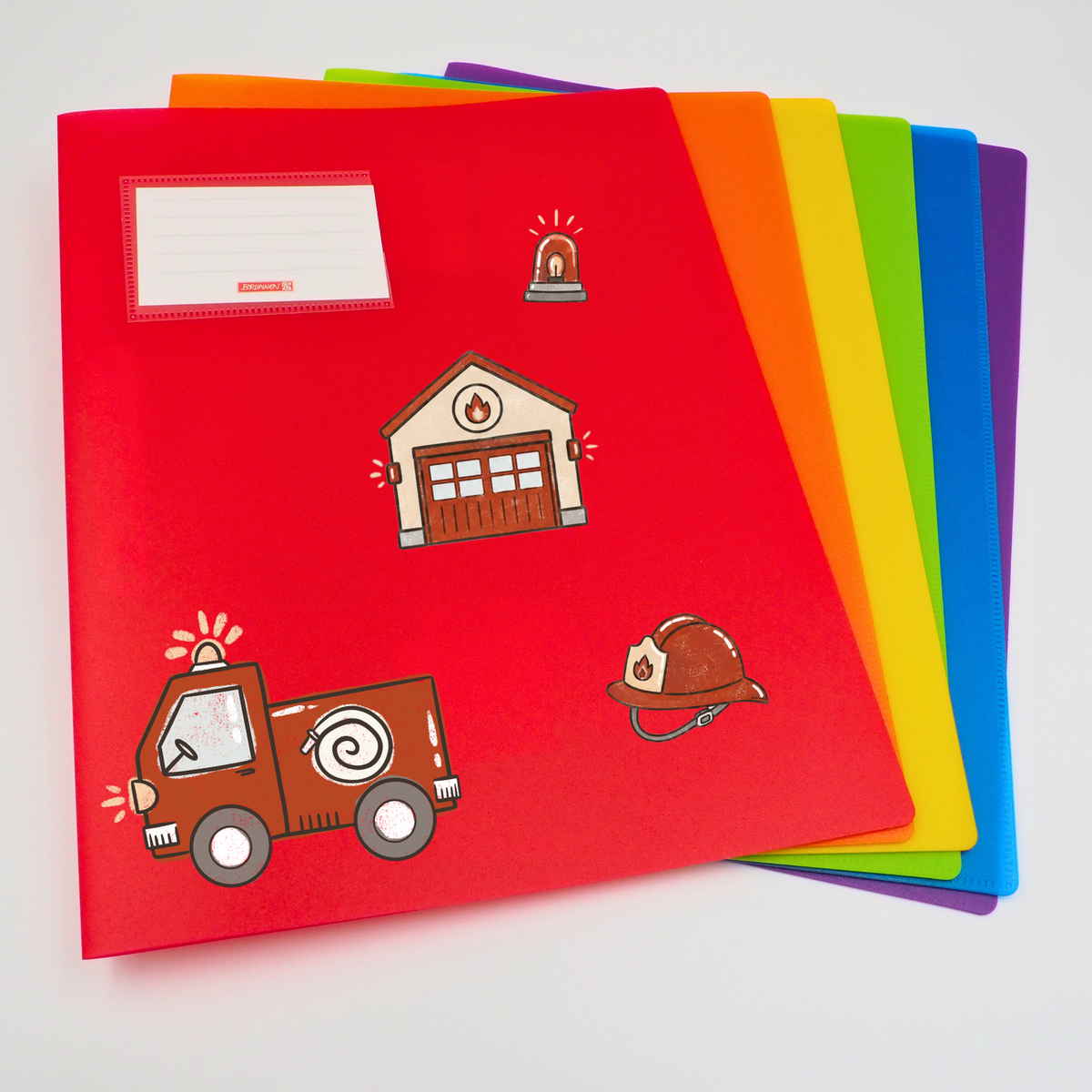 Feuerwehr  Rub-On Sticker Set