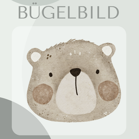 Bügelbild Bär