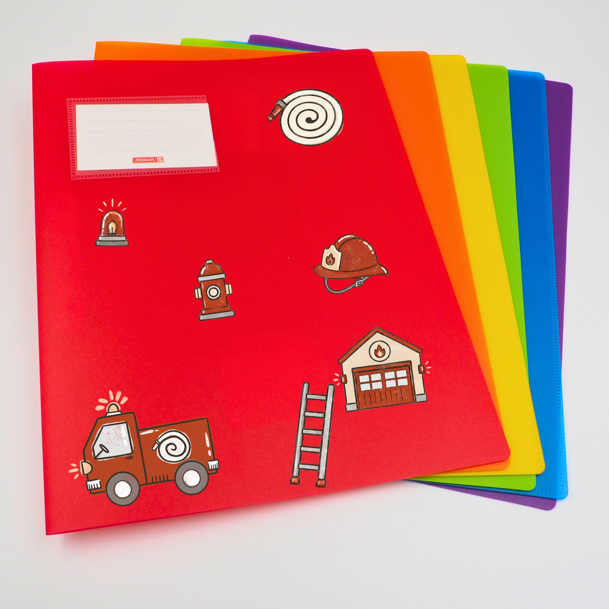 Feuerwehr  Rub-On Sticker Set