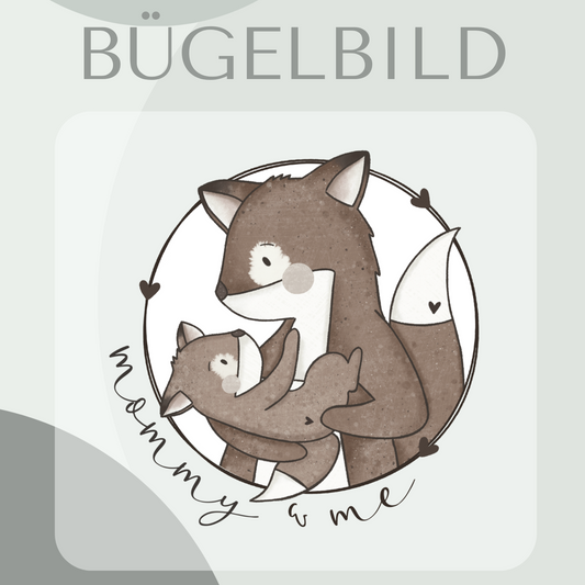 Bügelbild Mommy&Me