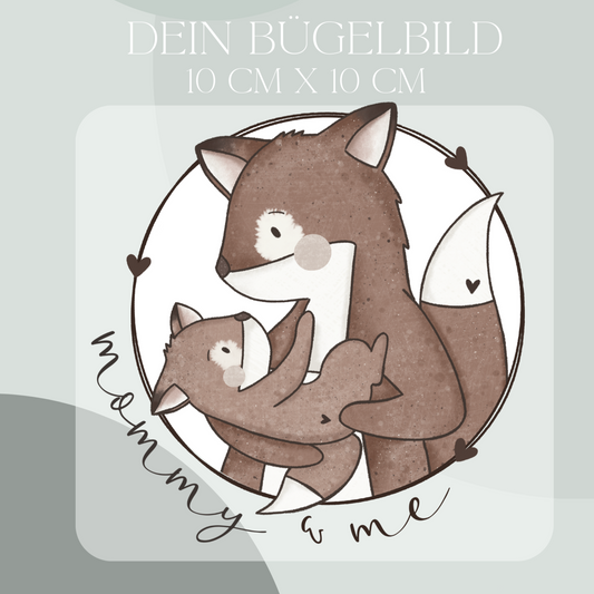 Mommy&Me - Midi Bügel-Bild Bügelbild Eigenproduktion