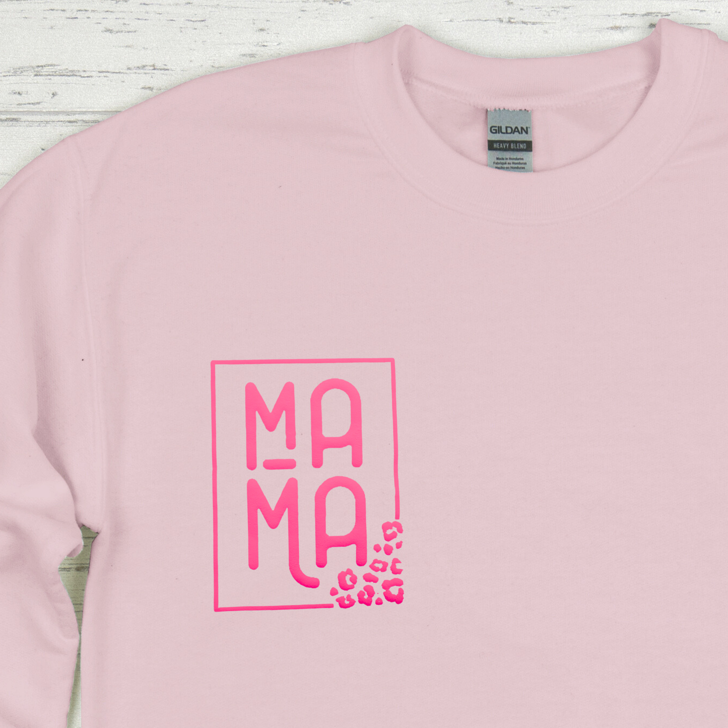 Mama Leopard Print - Puff Patch