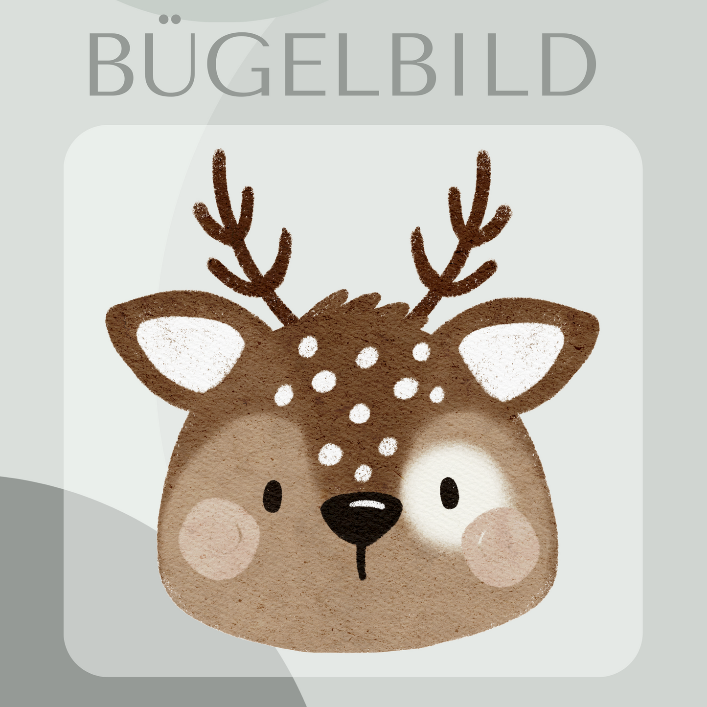 Bügelbild Reh