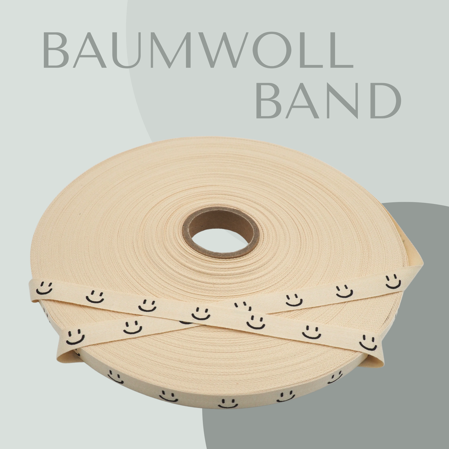 Smile Baumwollband