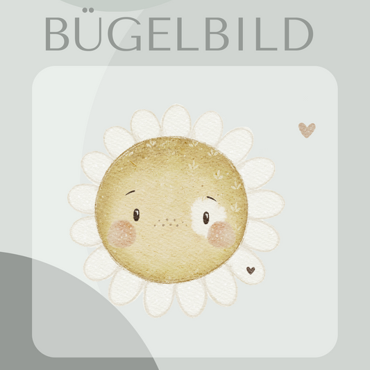 Bügelbild Blume