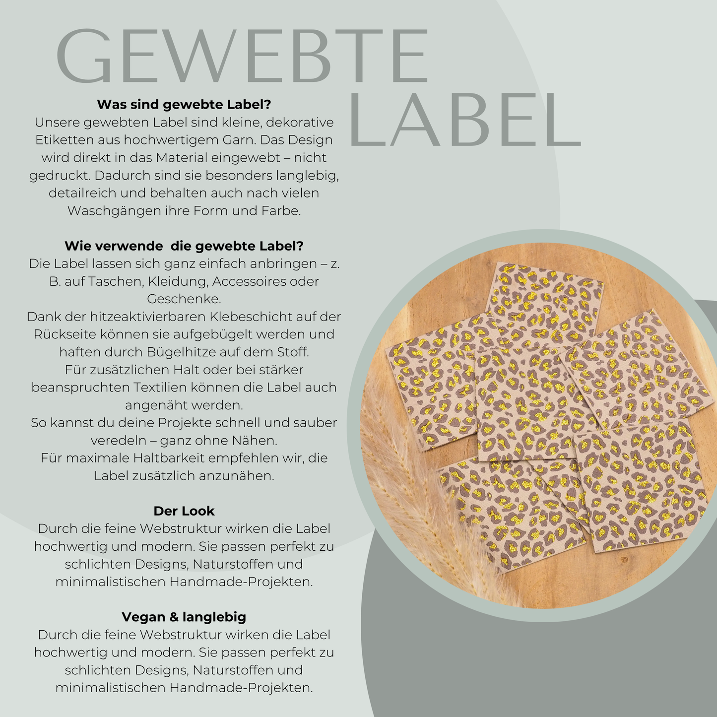 Leo Beige Gold Label  gewebt Eigenproduktion