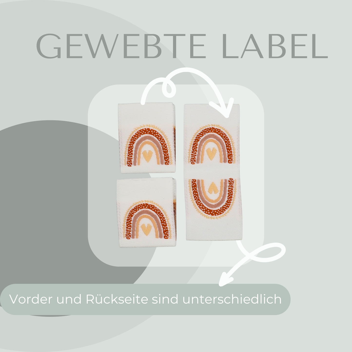 gewebtes Label&nbsp;mit "Lieblingsteil" Aufschrift.