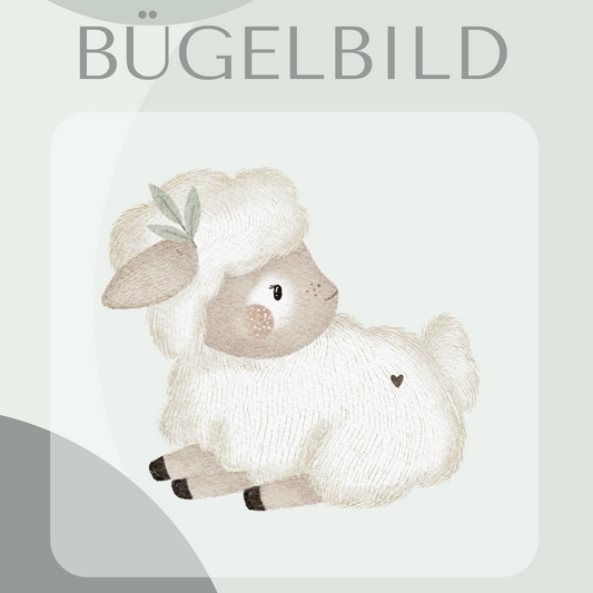 Bügelbild Schaf
