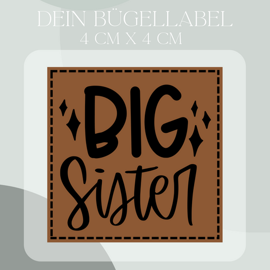 Big Sister, Bügelbild 