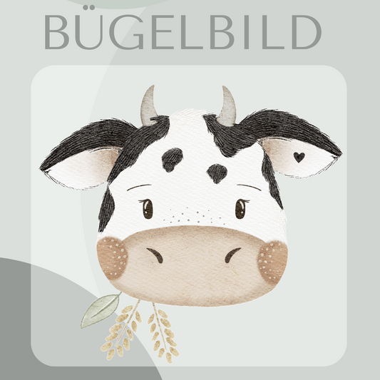 Bügelbild Kuh