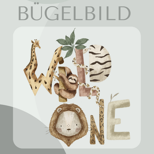 Bügelbild Wildone