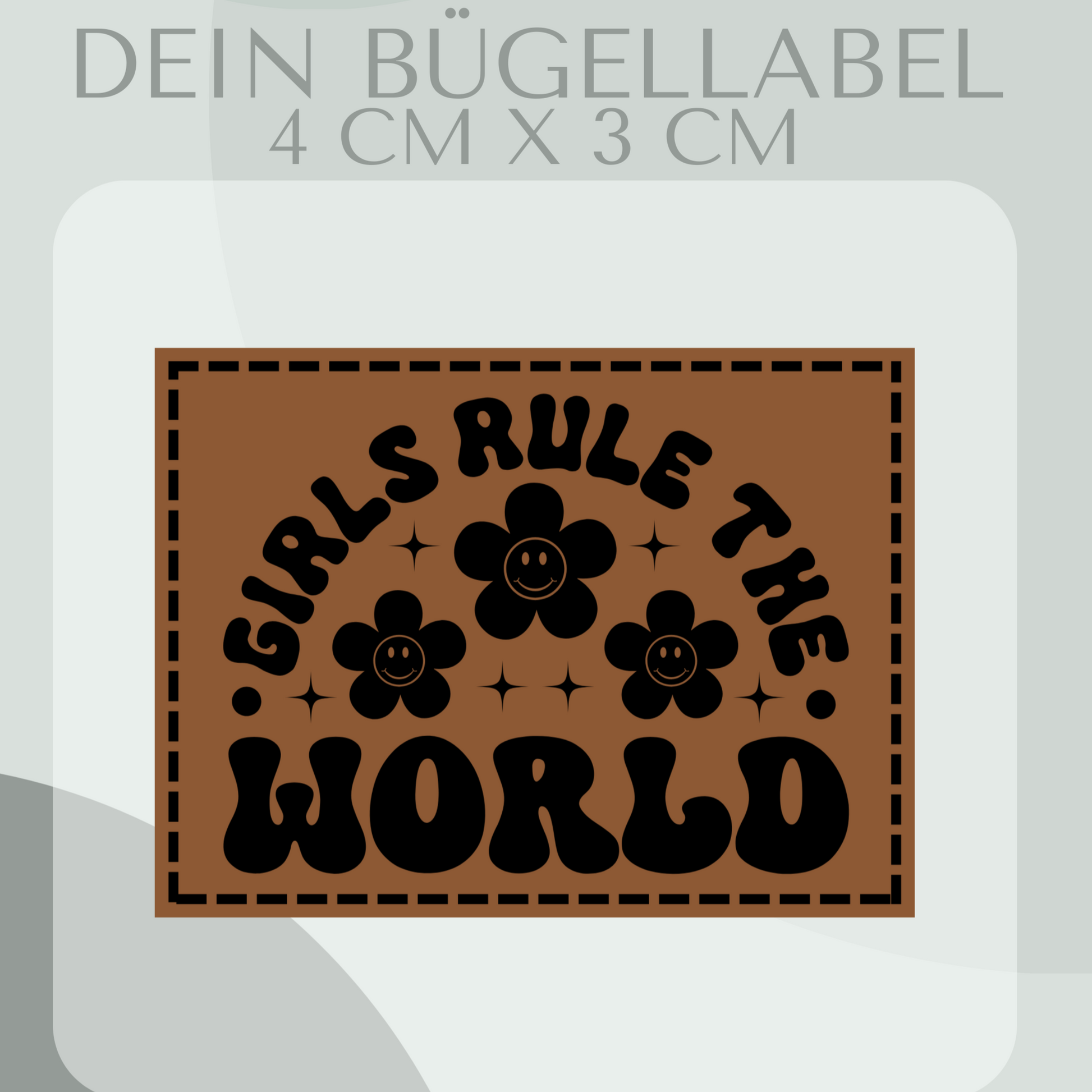 Girls Rule The World, Bügelbild