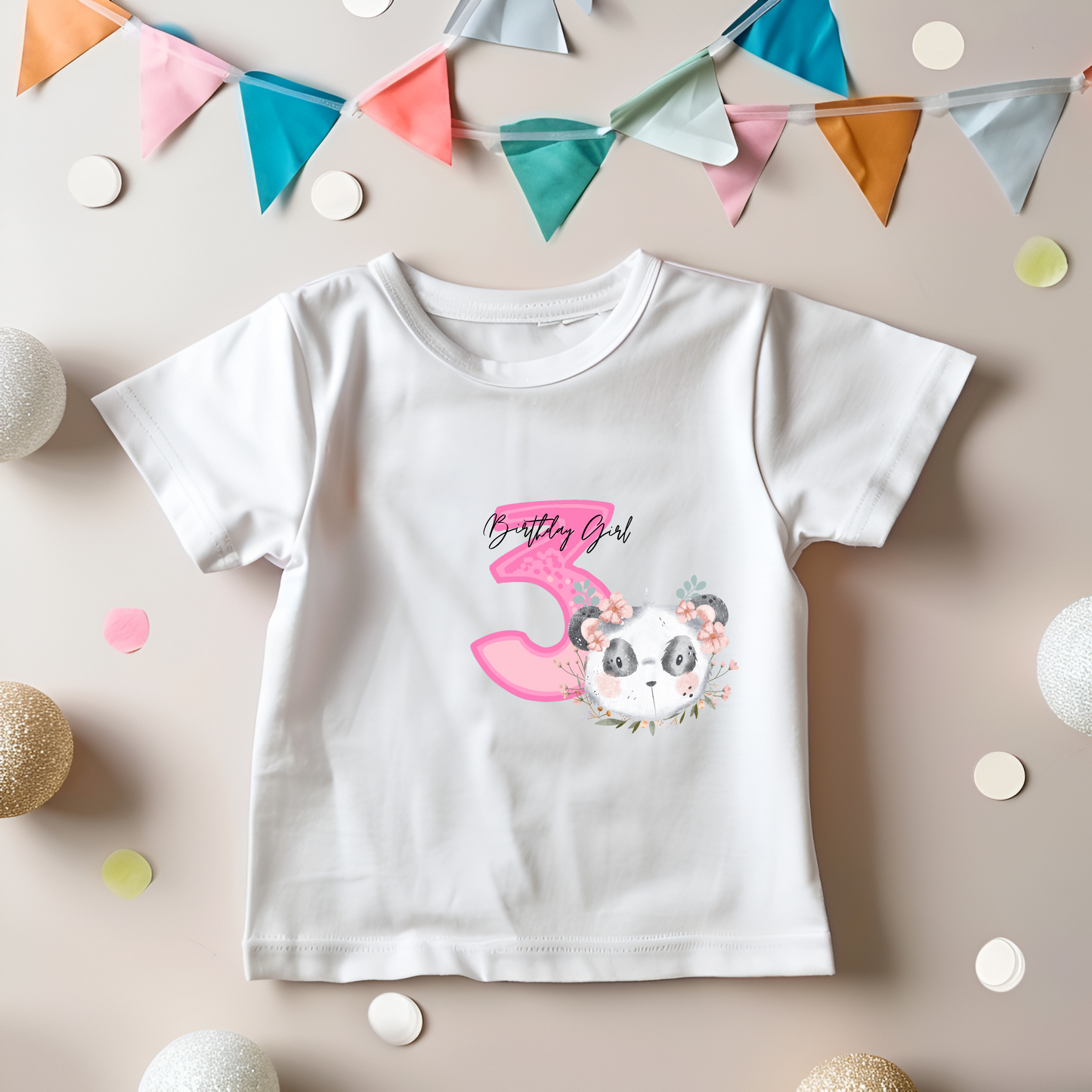 Geburtstag Bügelbild Mix-and-Match mit Motiv