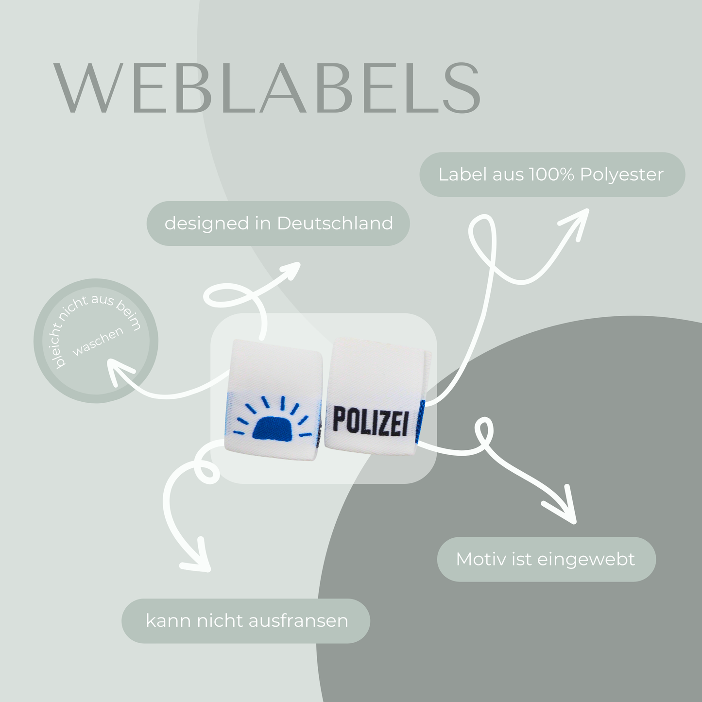 Polizei Weblabel Web Label Eigenproduktion