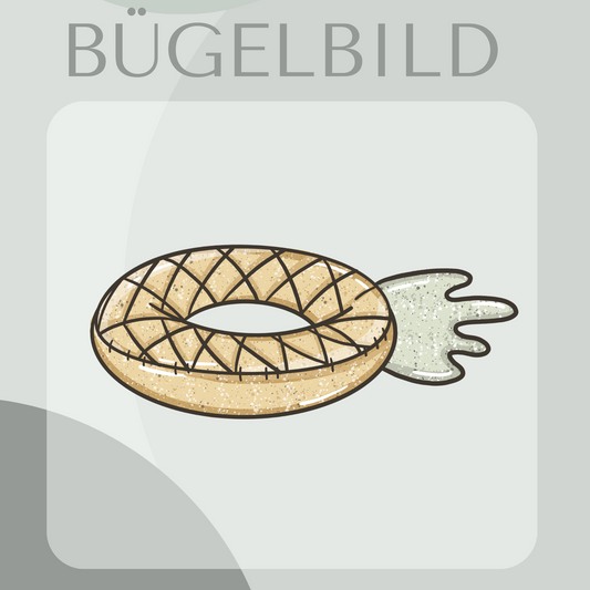 Bügelbild Ananas Reifen
