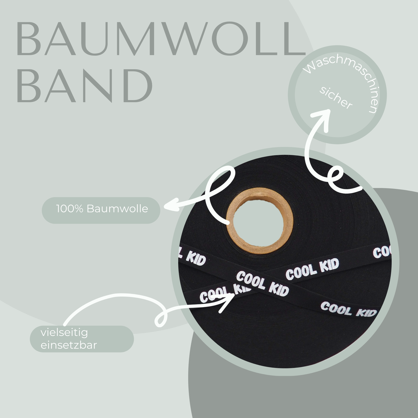 COOL KID Baumwollband