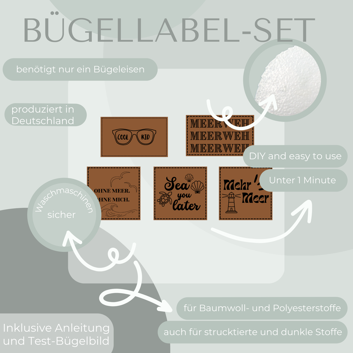Sommer-Label Set Eigenproduktion