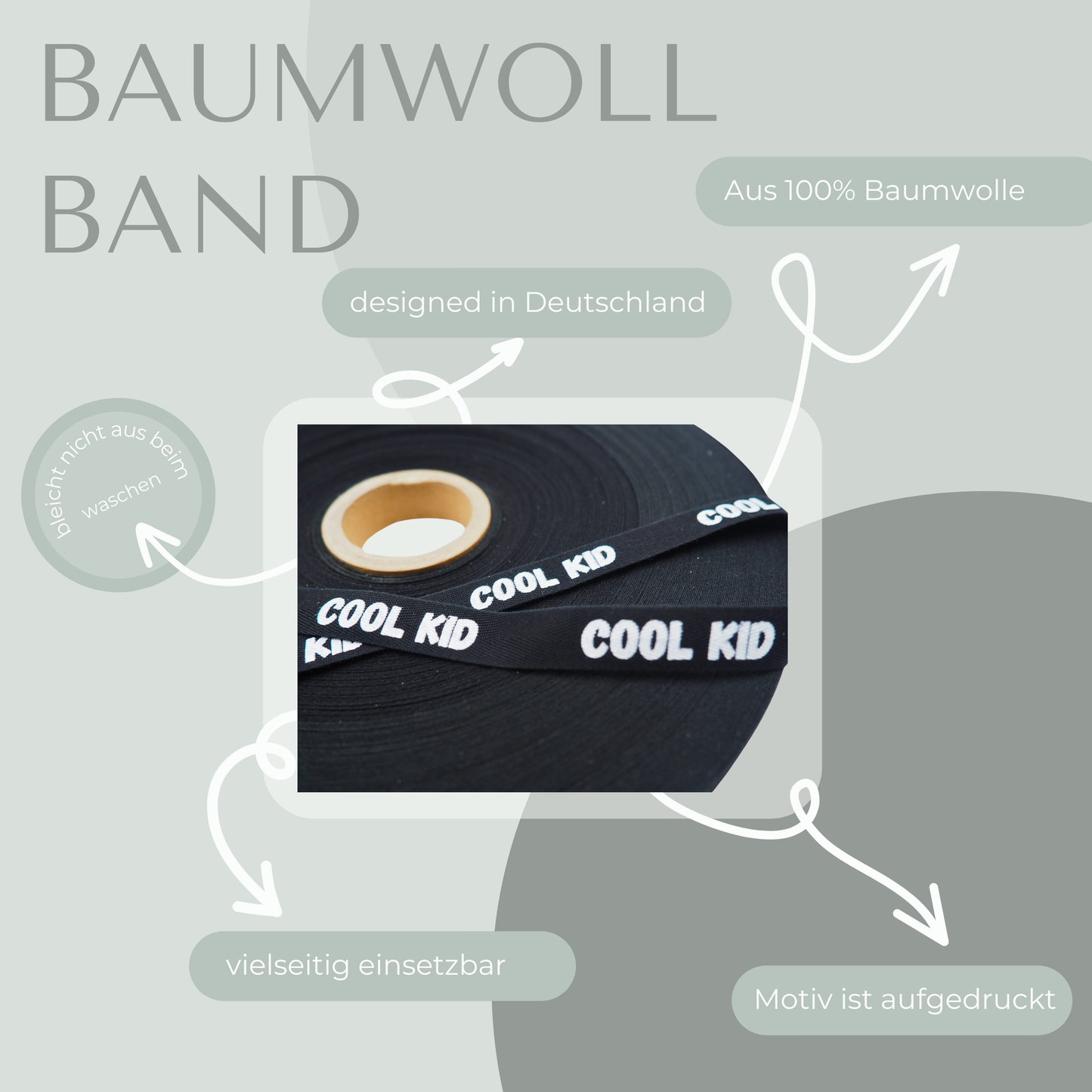 COOL KID Baumwollband