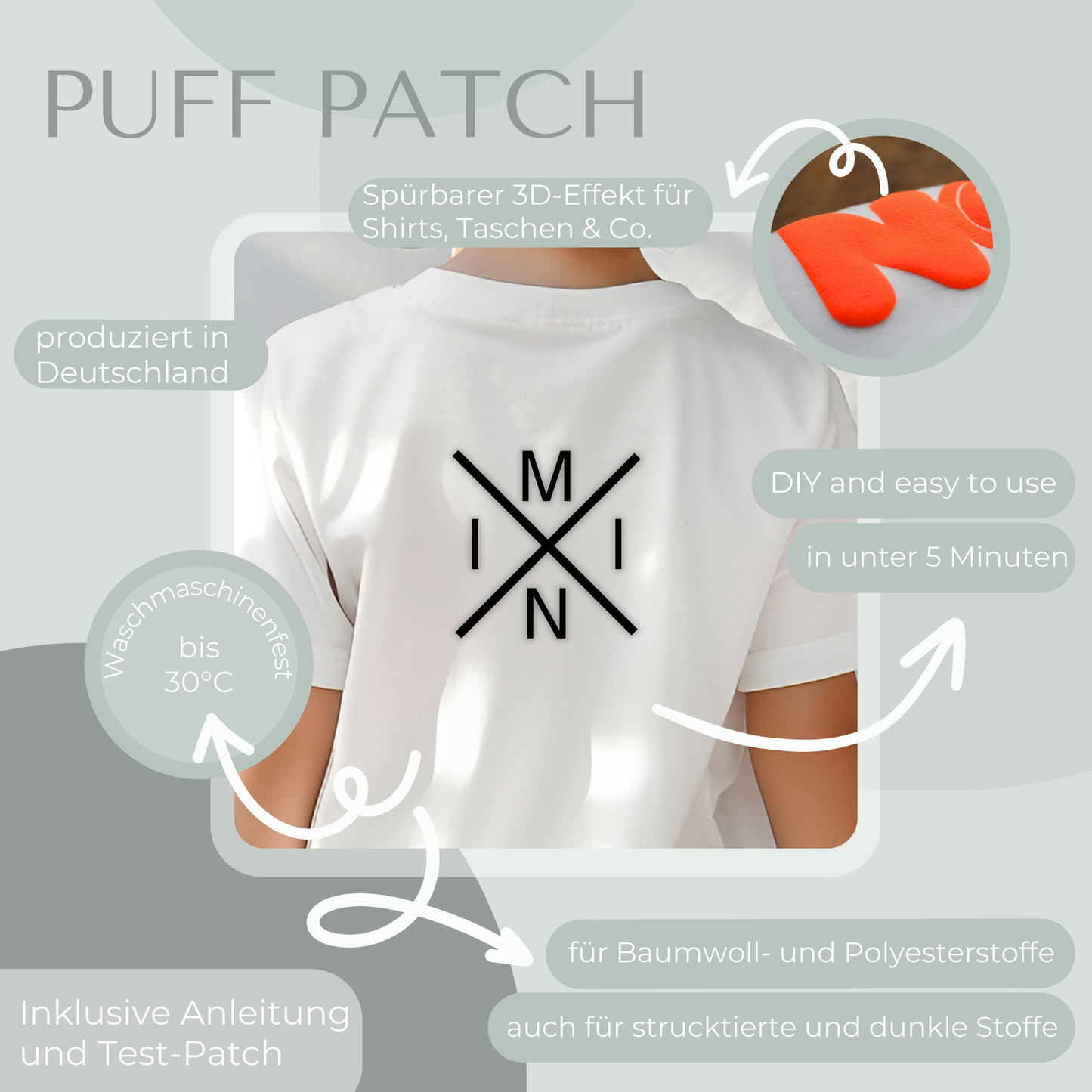 Mini X - Puff Patch
