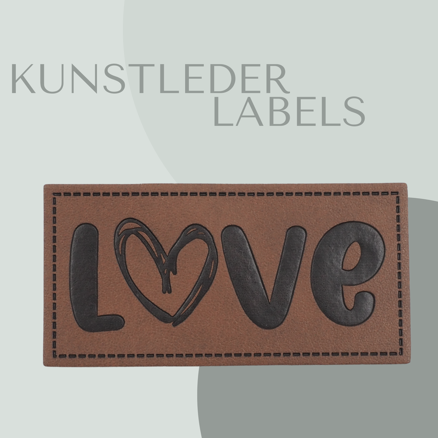 Love, Kunstlederlabel