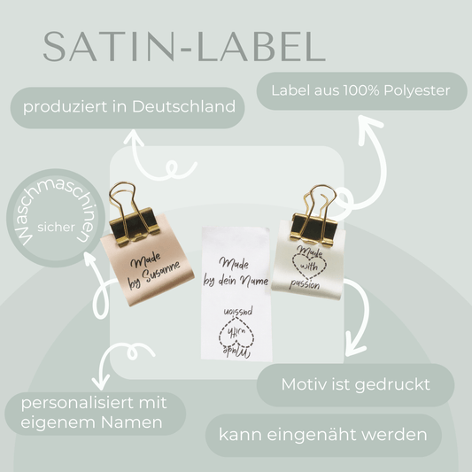 Satin-Label