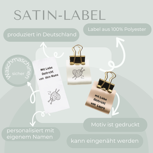 Satin-Label