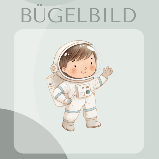 Bügelbild- Astronaut