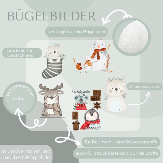 Winterglück SALE Bundle Bügelbild Eigenproduktion