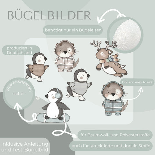 Winterfreunde SALE Bundle Bügelbild Eigenproduktion