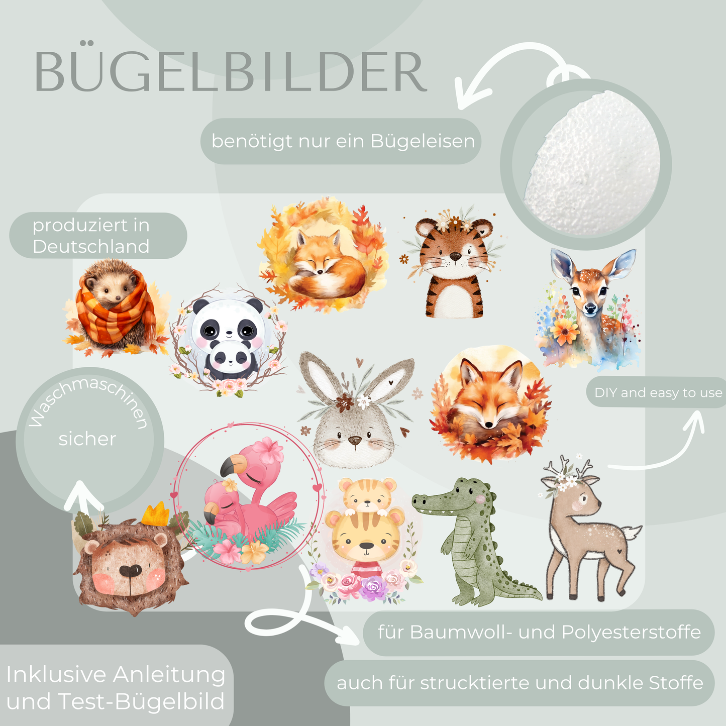 Zauberwald SALE Bundle Bügelbild Eigenproduktion